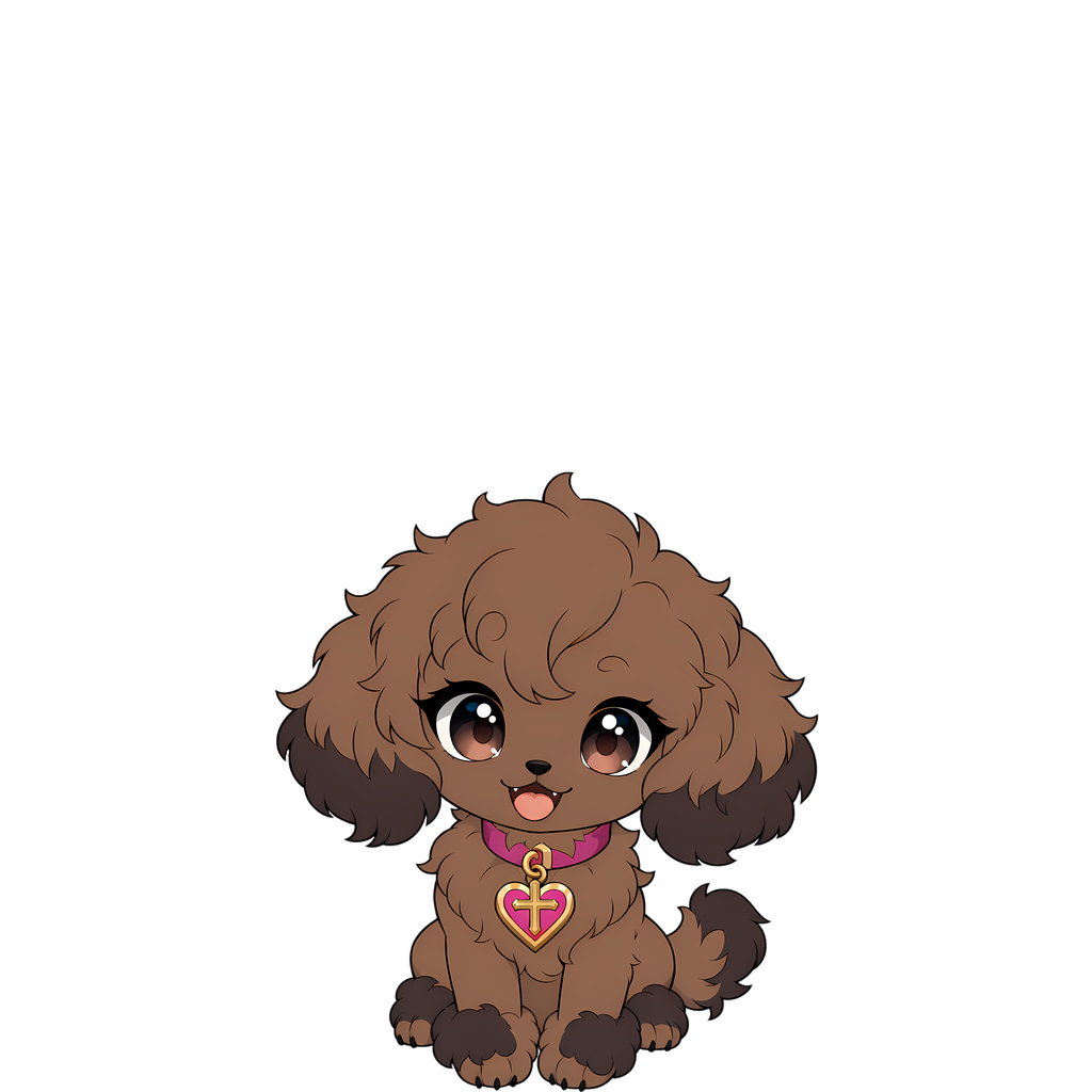 Poodle — Brown