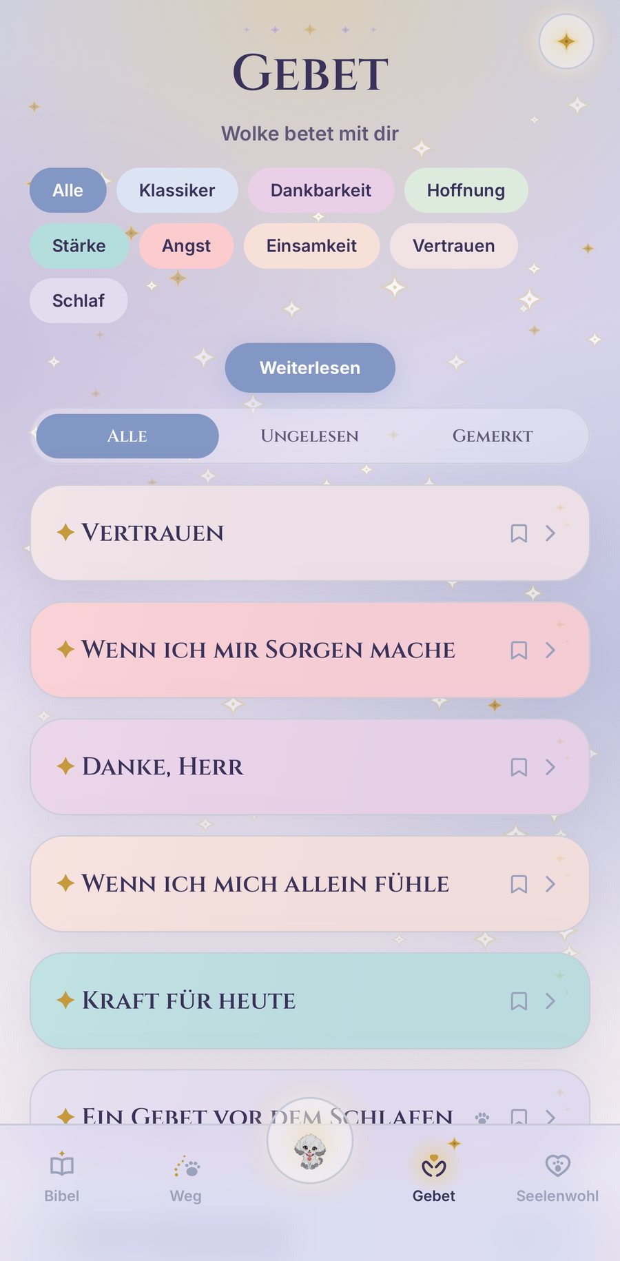 Bete über alles mit deinem Bible Dog
