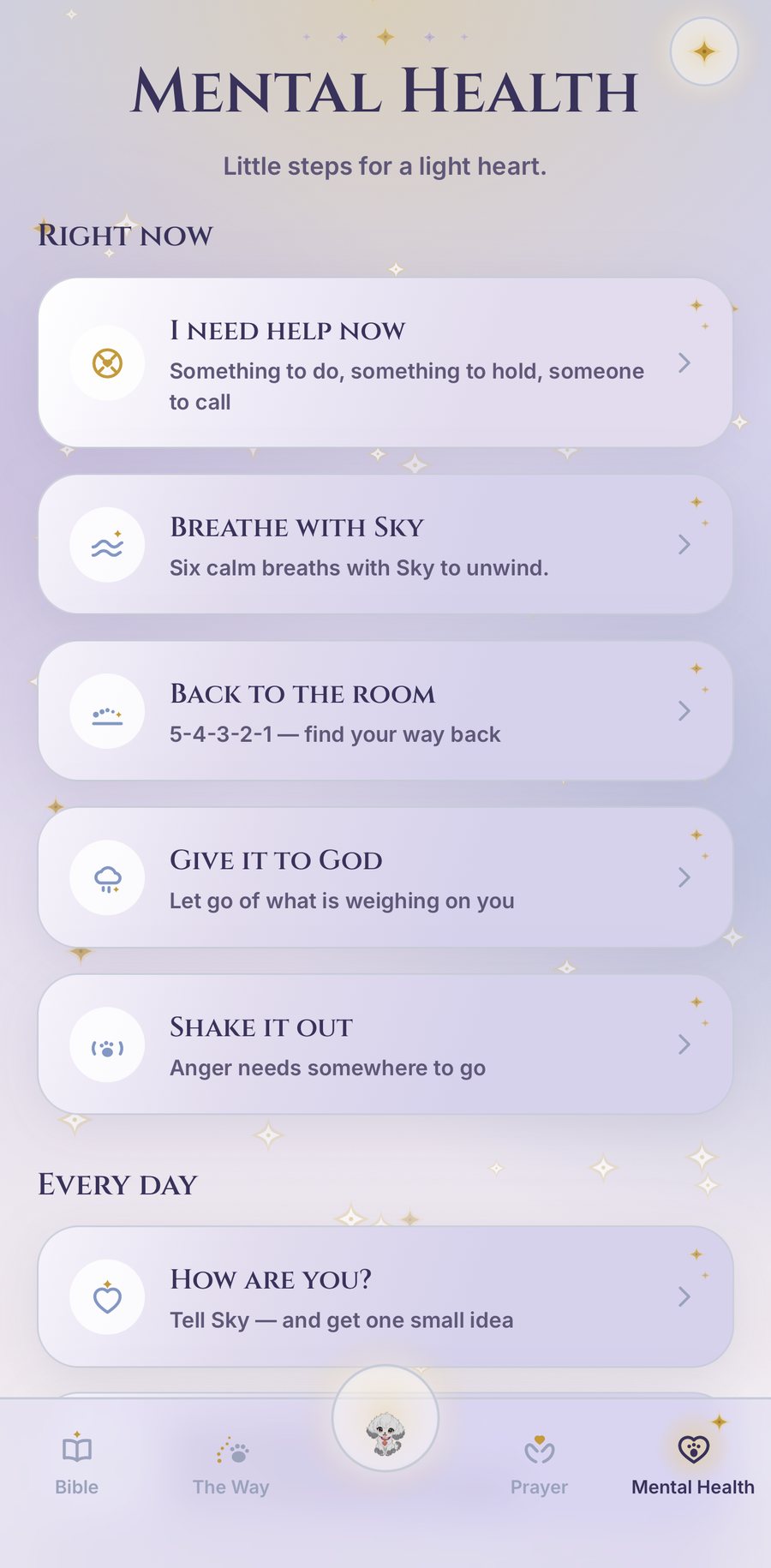 Your mental health tools, for your wellbeing